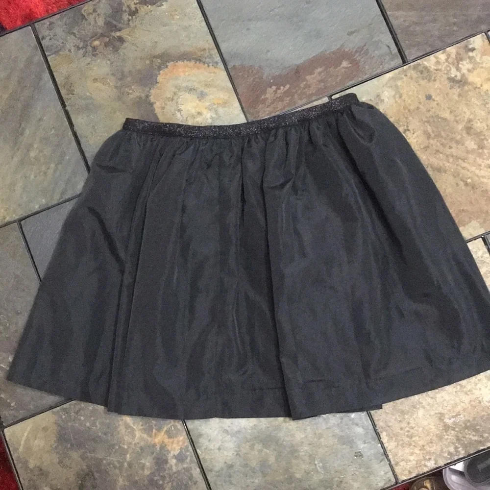 Ralph Lauren Girls black, pull-on skirt. Size Large